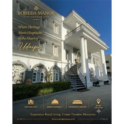 Boheda Manor Heritage Hotel in Udaipur