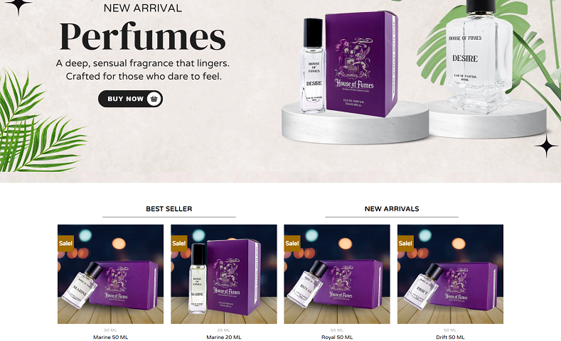 Cool water perfume