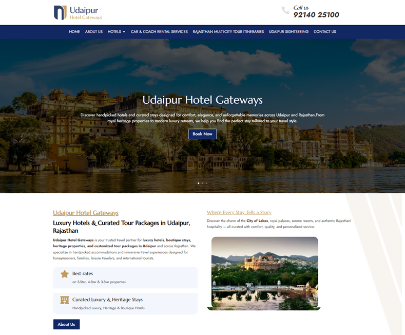 Udaipur Hotel Gateways