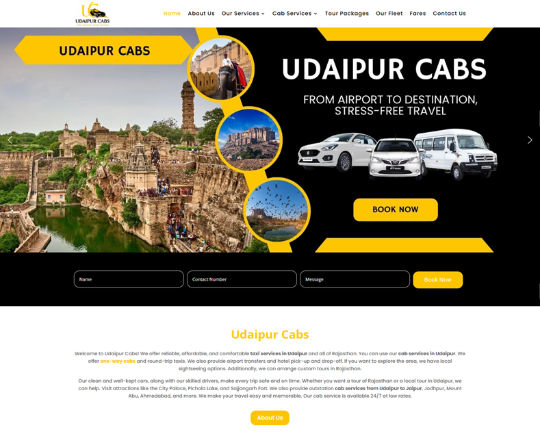 Cab Service in Udaipur