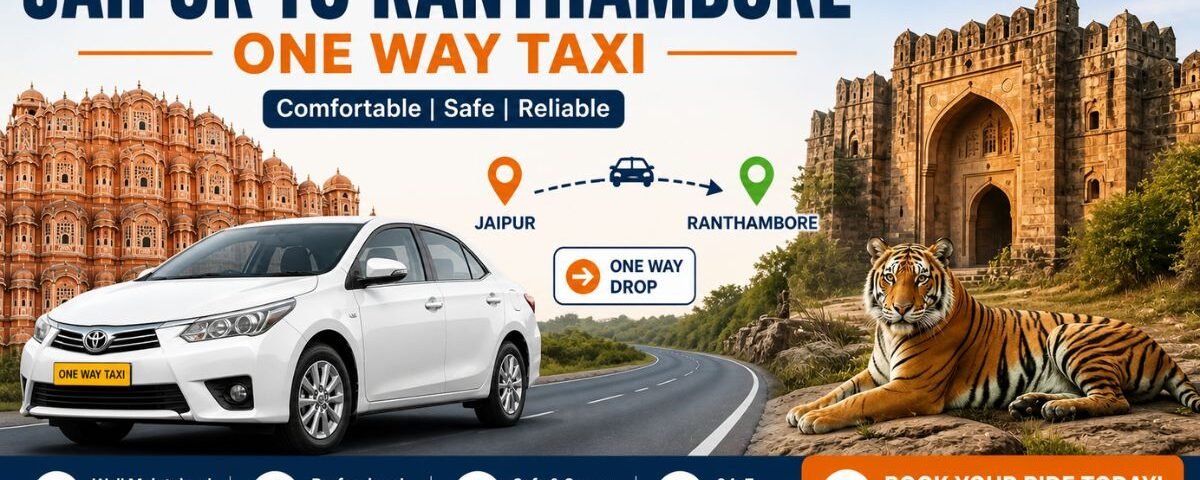 Jaipur to Ranthambore One Way Taxi