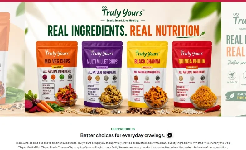 Truly Yours Pvt Ltd - Healthy Snacks & Natural Sweeteners in India