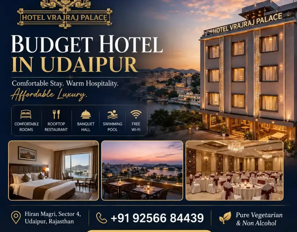 Hotel Vrajraj Palace Budget Hotel in Udaipur